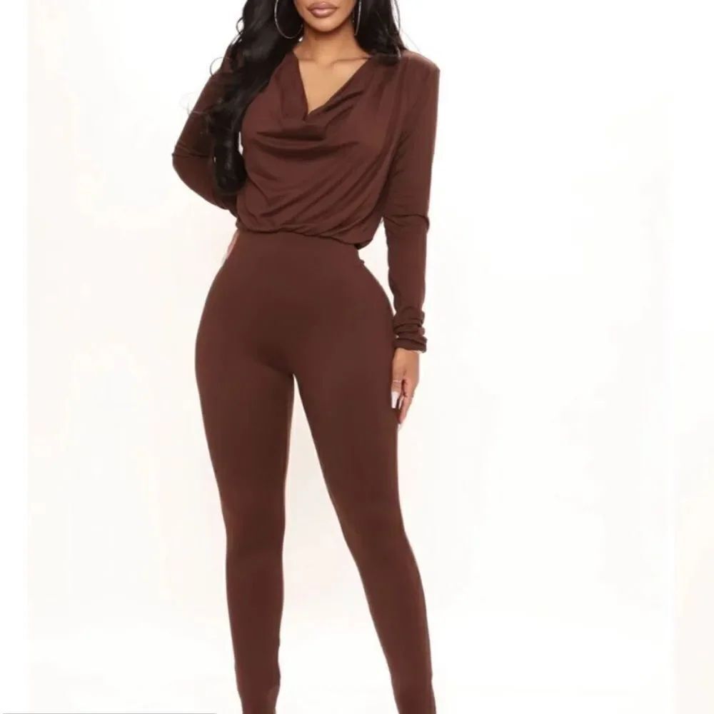 Pull Up Late Long Sleeve Jumpsuit